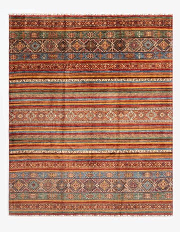 8' 3 x 10' Torkman Wool Rug