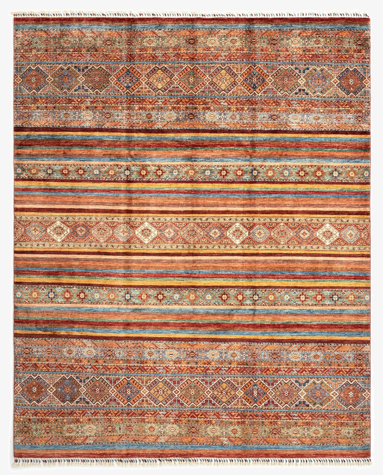 8' x 9' 11 Torkman Wool Rug