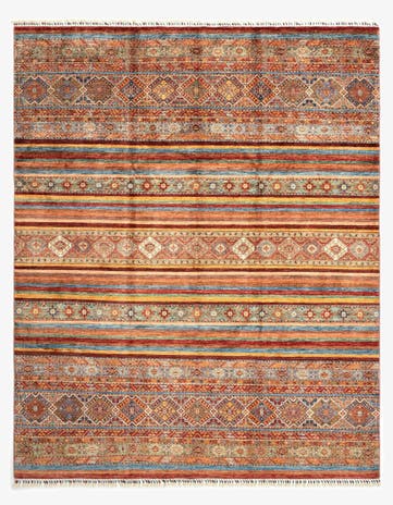 8' x 9' 11 Torkman Wool Rug