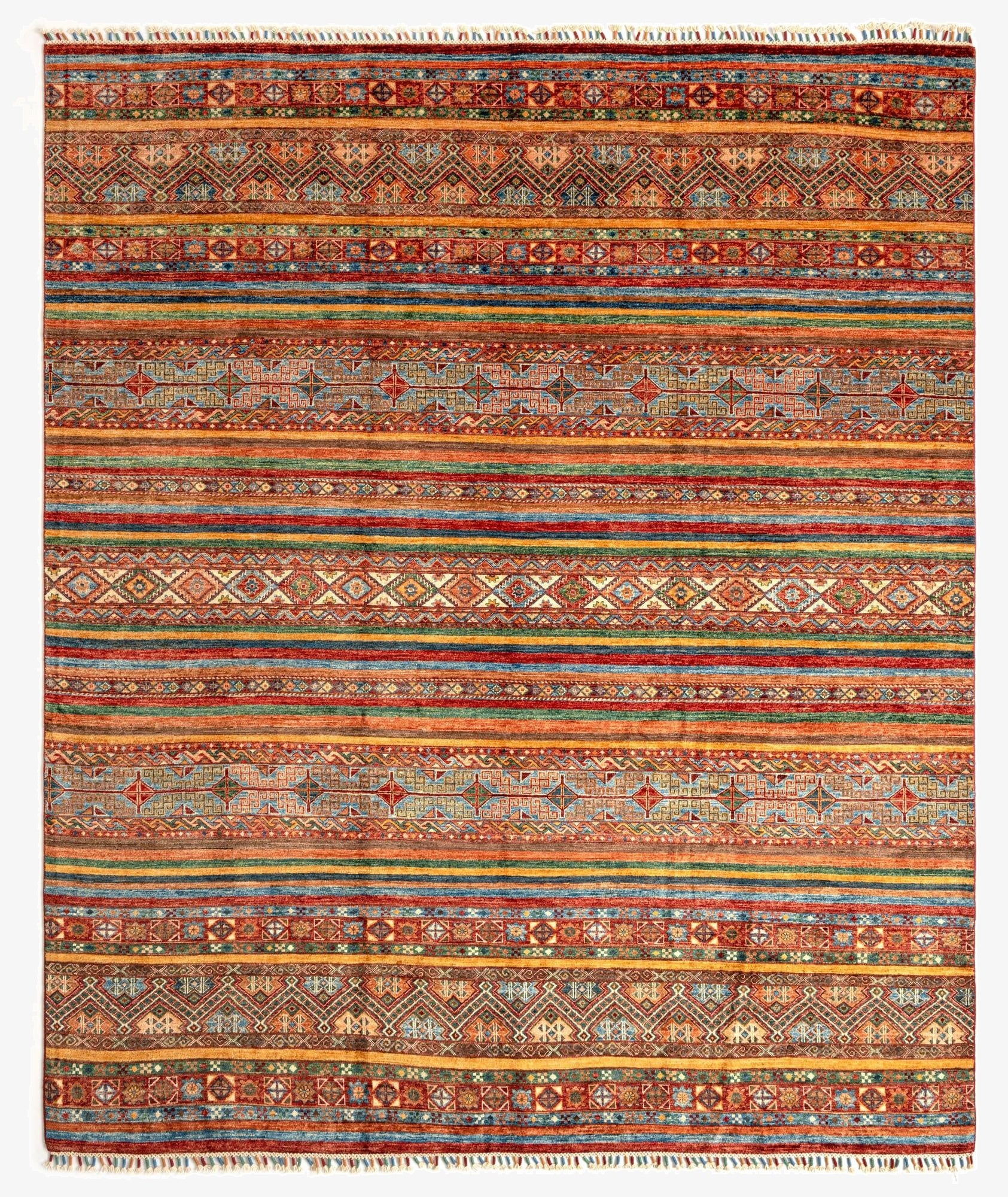 8' 3 x 9' 8 Torkman Wool Rug