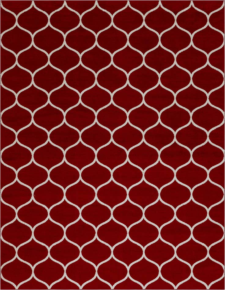 Detail image of 9' x 12' Trellis Frieze Rug