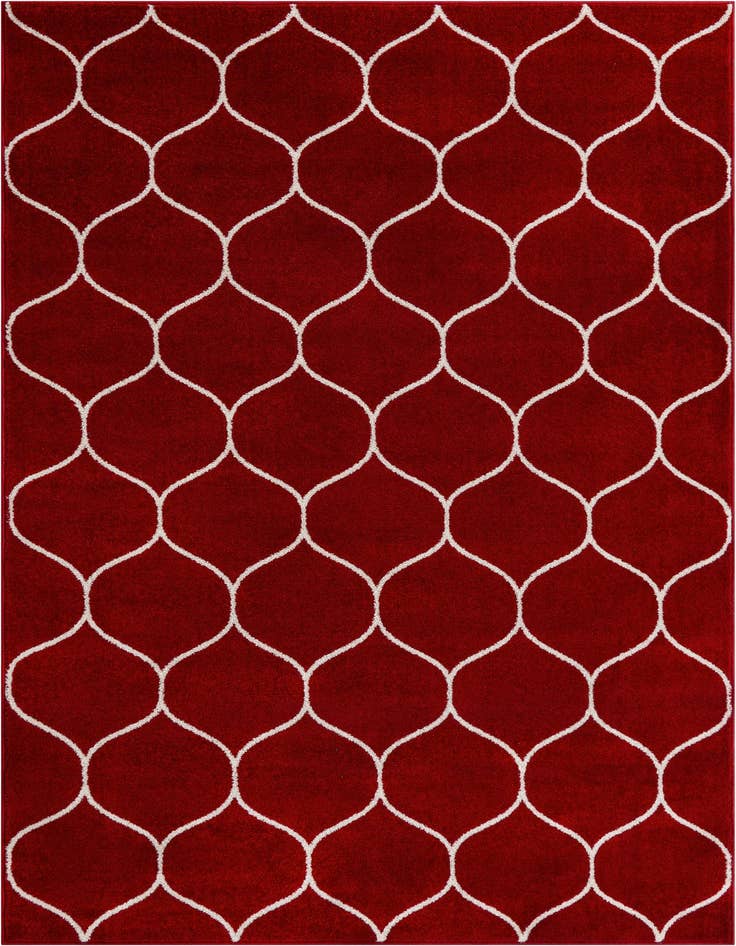 Detail image of 6' x 9' Trellis Frieze Rug