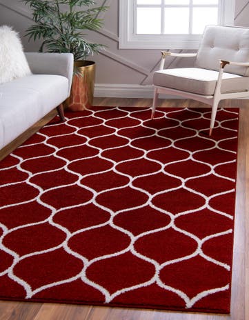 3' x 5' 3 Trellis Frieze Rug