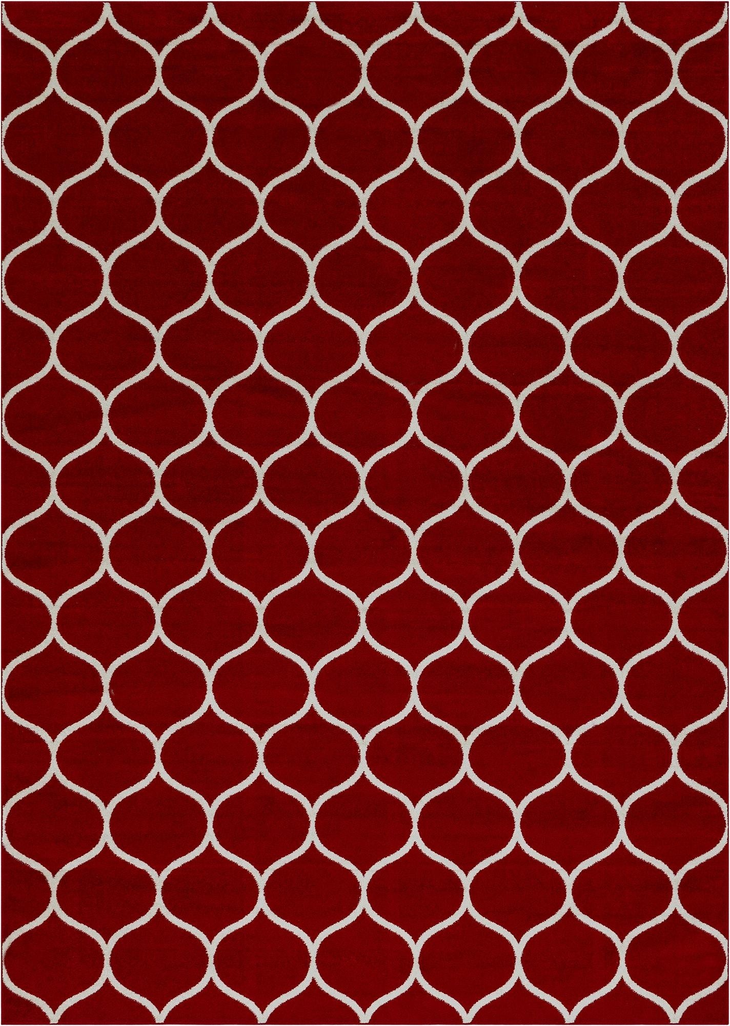 Primary image 9' x 12' Trellis Frieze Rug