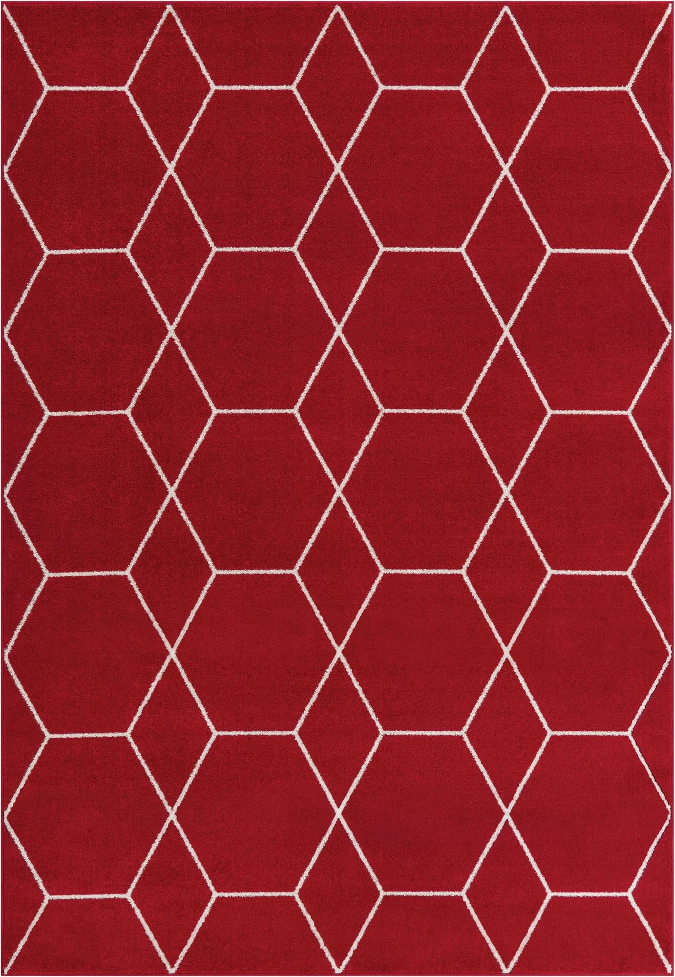 Primary image 7' x 10' Trellis Frieze Rug