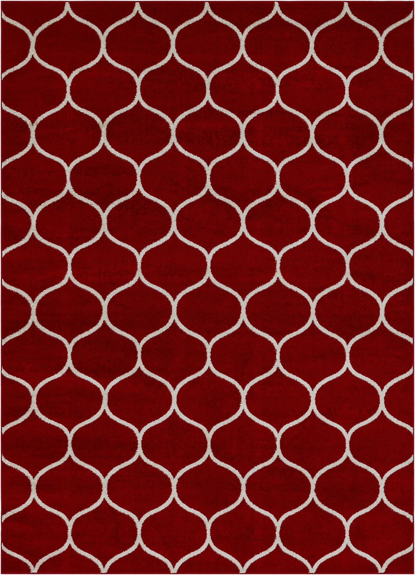 Primary image 7' 10 x 11' Trellis Frieze Rug