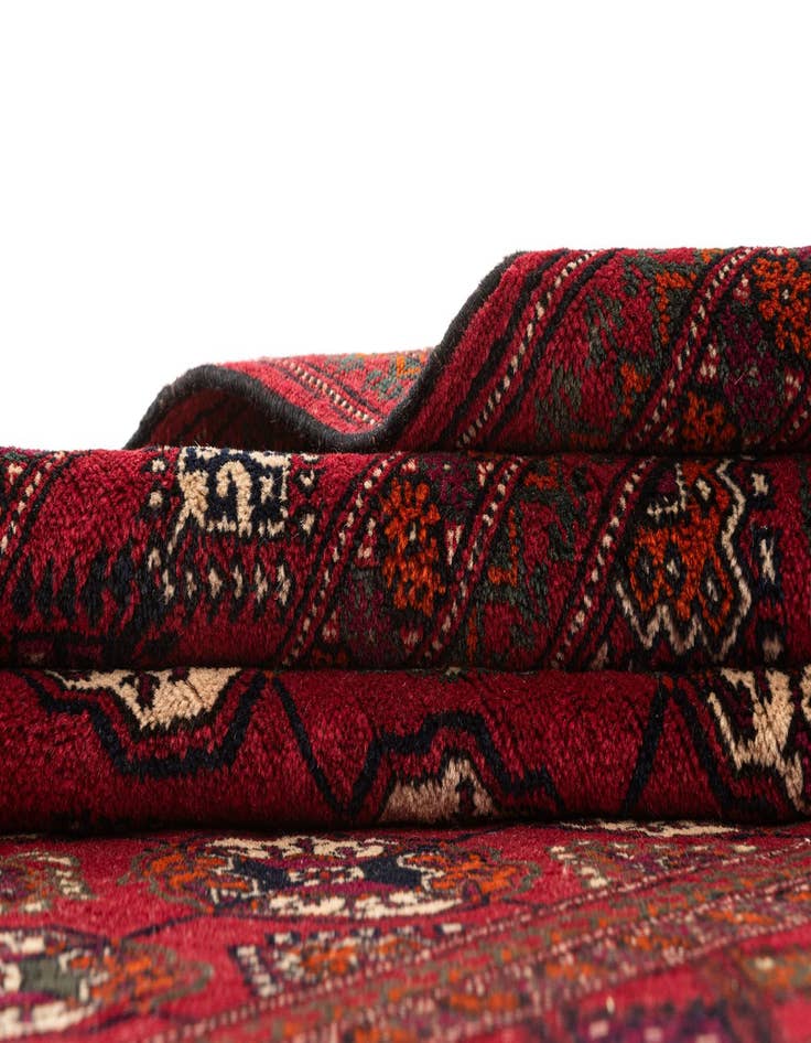 Detail image of 4' x 7' Turkmen Bochara Rug