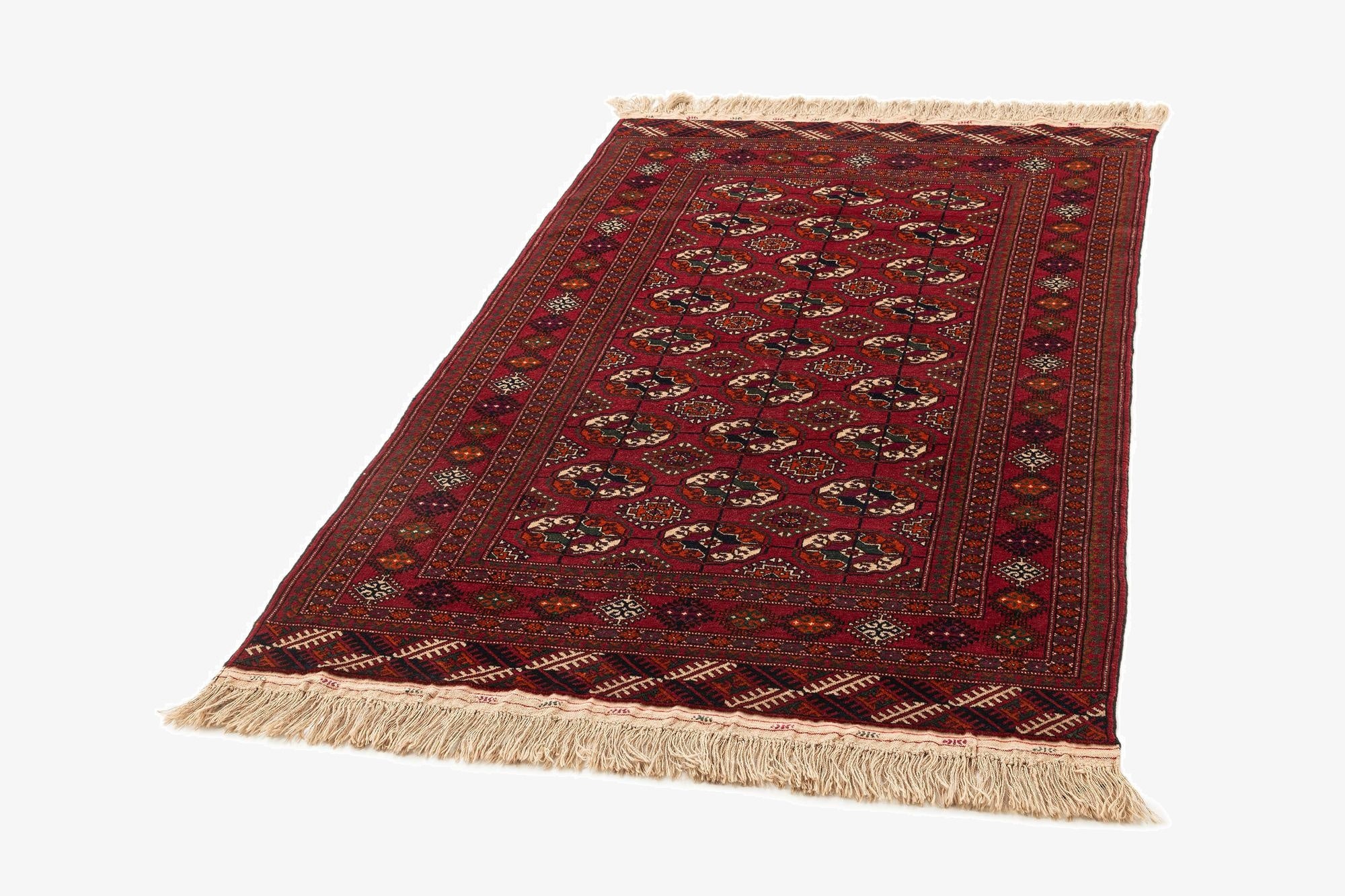 4' x 7' Turkmen Bochara Rug