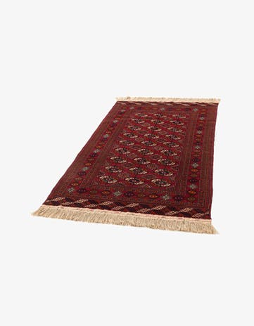 4' x 7' Turkmen Bochara Rug