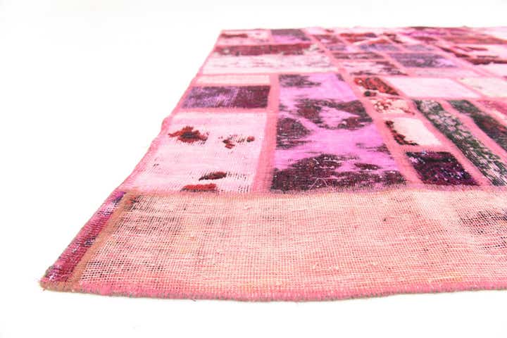 6' x 7' 6 Hand Knotted Ultra Vintage Persian Wool Rug
