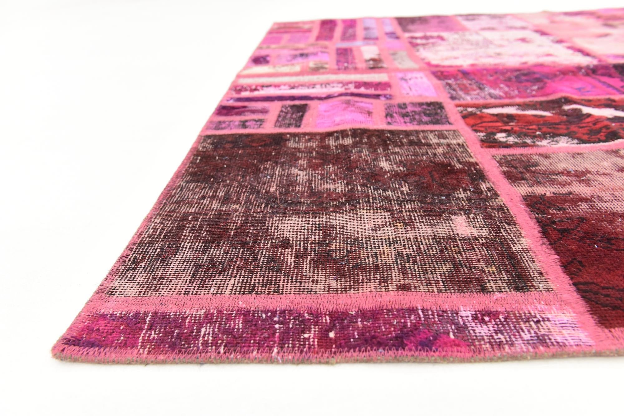 6' x 7' 5 Hand Knotted Ultra Vintage Persian Wool Rug