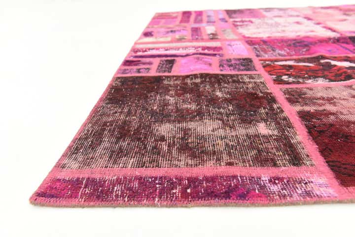 6' x 7' 5 Hand Knotted Ultra Vintage Persian Wool Rug