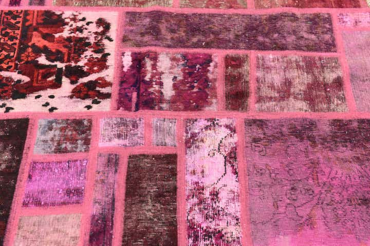 5' 10 x 7' 8 Hand Knotted Ultra Vintage Persian Wool Rug