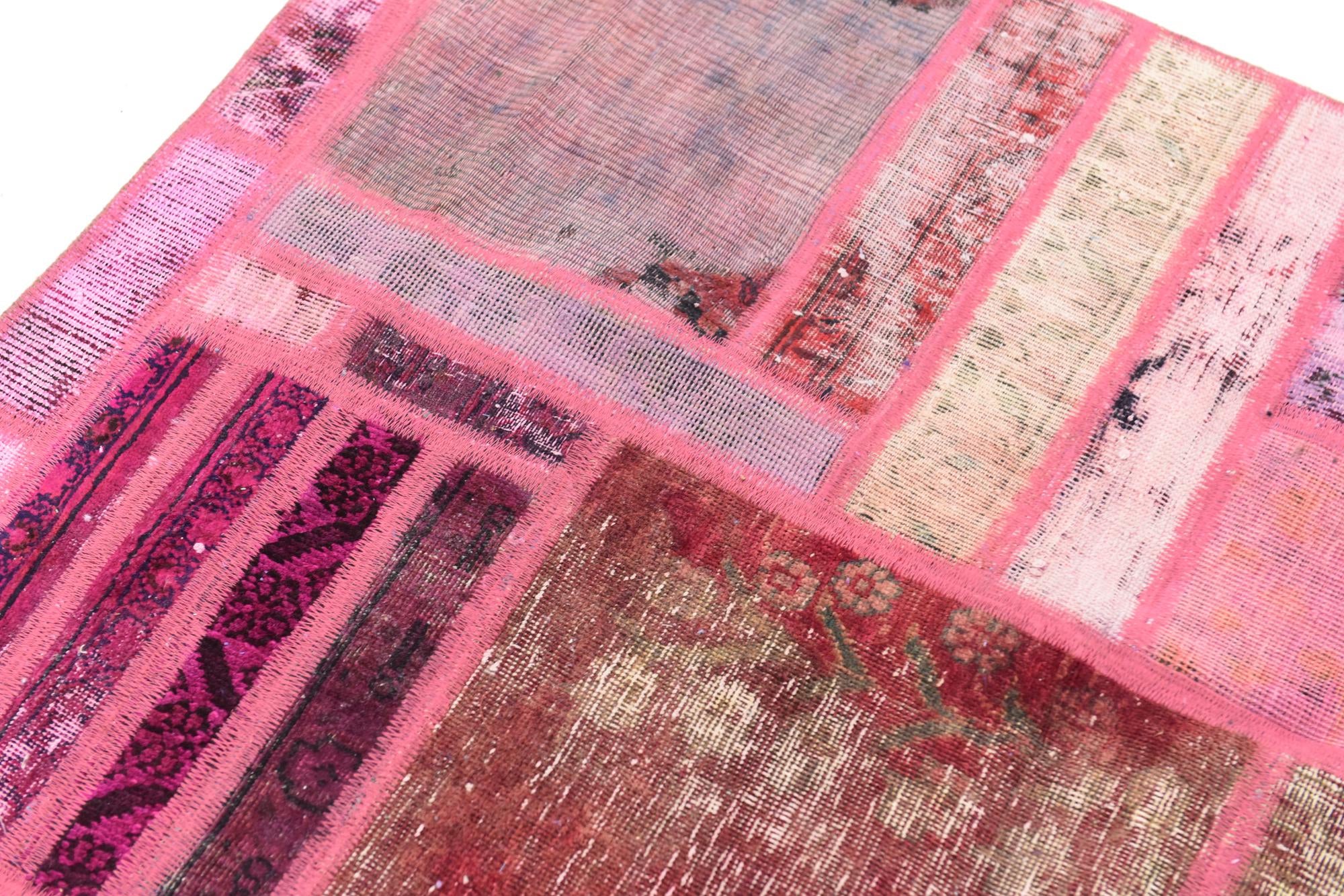 5' 10 x 7' 8 Hand Knotted Ultra Vintage Persian Wool Rug