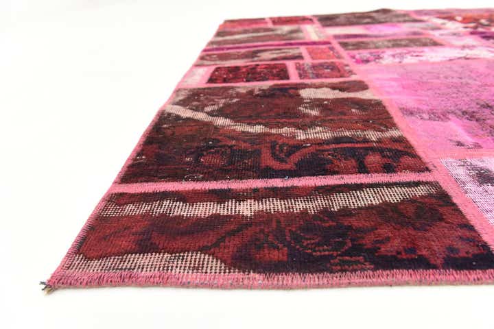 5' 10 x 7' 8 Hand Knotted Ultra Vintage Persian Wool Rug