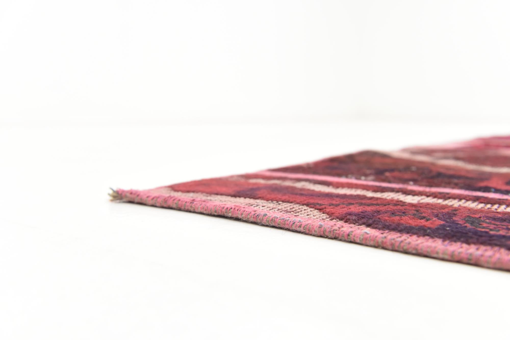 5' 10 x 7' 8 Hand Knotted Ultra Vintage Persian Wool Rug