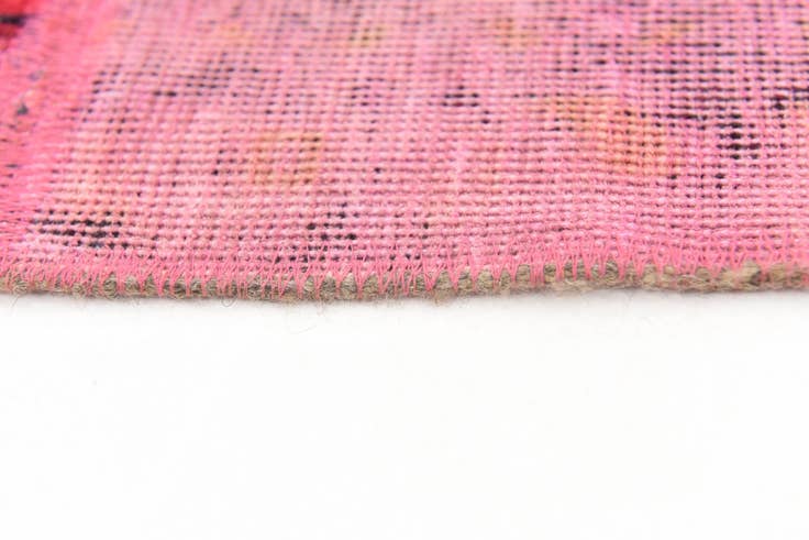 Detail image of 6' 2 x 7' 7 Hand Knotted Ultra Vintage Persian Wool Rug