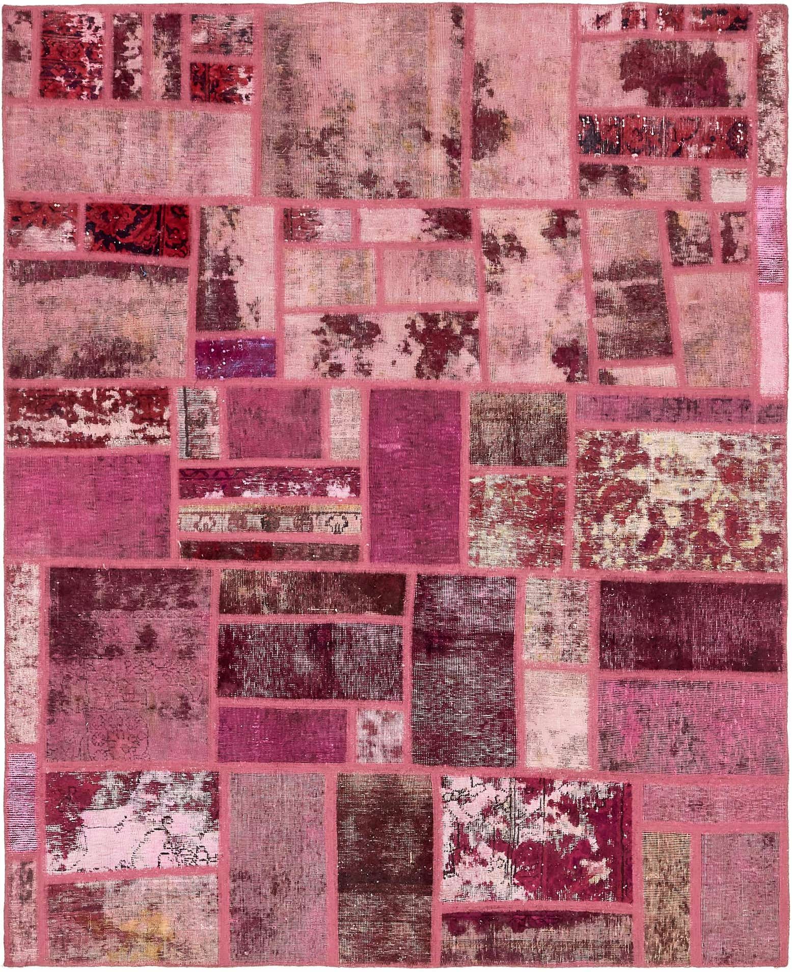 6' 2 x 7' 7 Hand Knotted Ultra Vintage Persian Wool Rug