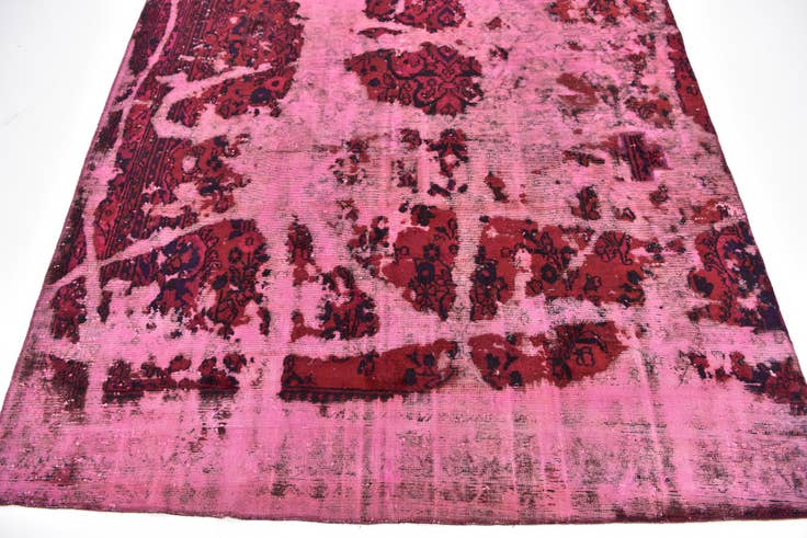 Detail image of 220cm x 315cm anudado a mano Ultra Vintage Alfombra Persa Lana