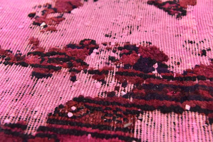 Detail image of 220cm x 315cm anudado a mano Ultra Vintage Alfombra Persa Lana
