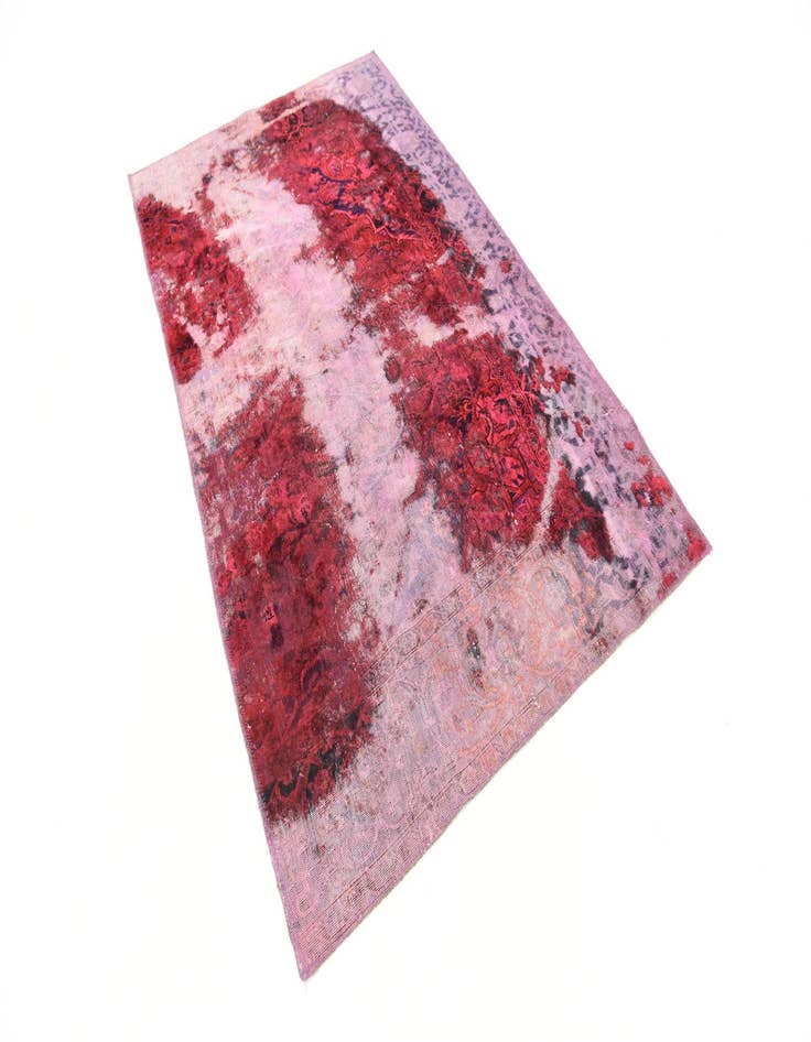 Detail image of 4' x 6' 8 Hand Knotted Ultra Vintage Persian Wool Rug