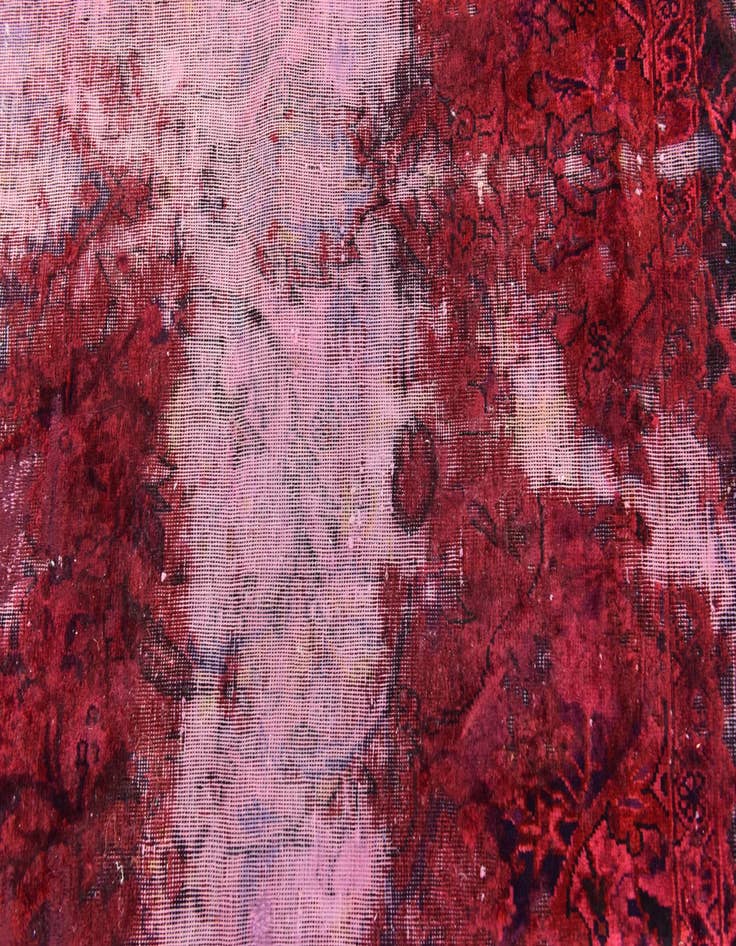 Detail image of 4' x 6' 8 Hand Knotted Ultra Vintage Persian Wool Rug