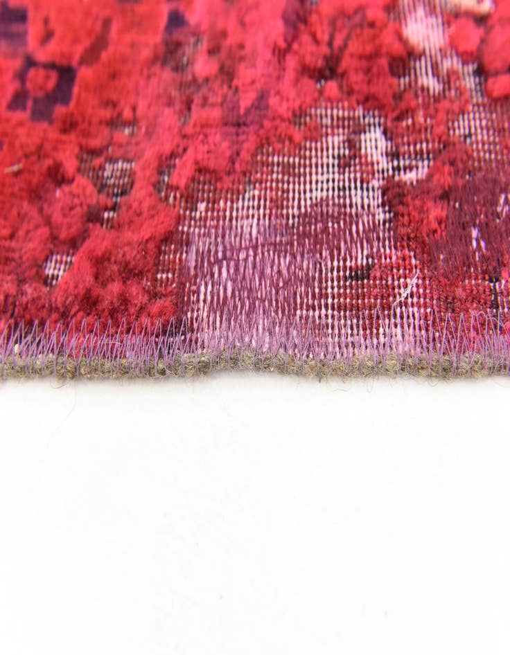 Detail image of 4' x 6' 8 Hand Knotted Ultra Vintage Persian Wool Rug