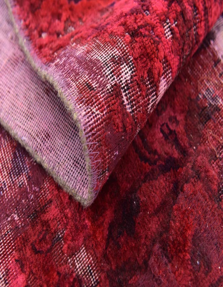 Detail image of 4' x 6' 8 Hand Knotted Ultra Vintage Persian Wool Rug