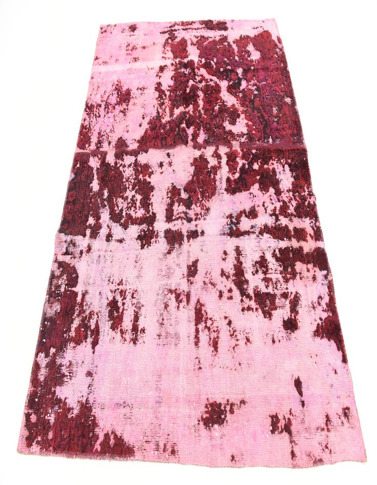 Detail image of 5' 3 x 6' 4  Hand Knotted Ultra Vintage Persian Wool Rug