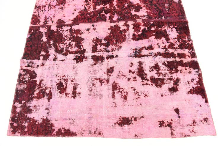 Detail image of 5' 3 x 6' 4 Hand Knotted Ultra Vintage Persian Wool Rug