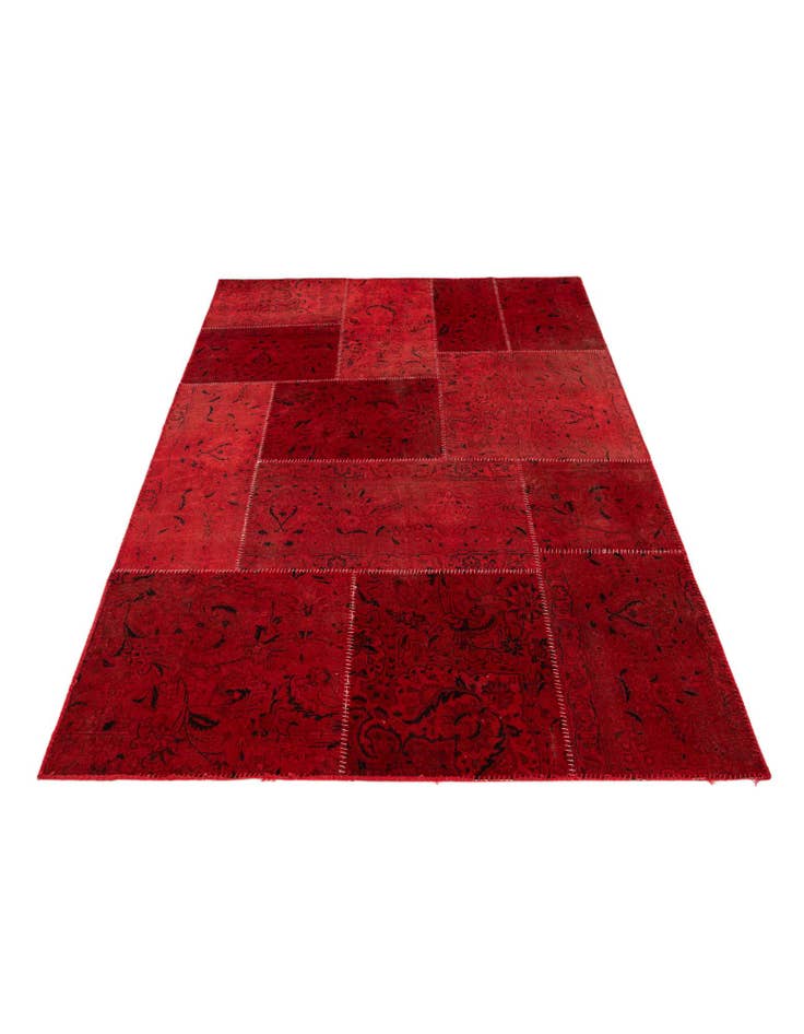 Detail image of 5' x 8' 7 Hand Knotted Ultra Vintage Wool Rug
