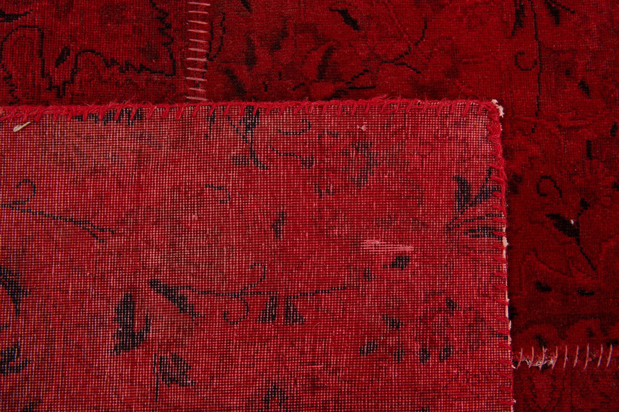 5' x 8' 7 Hand Knotted Ultra Vintage Wool Rug