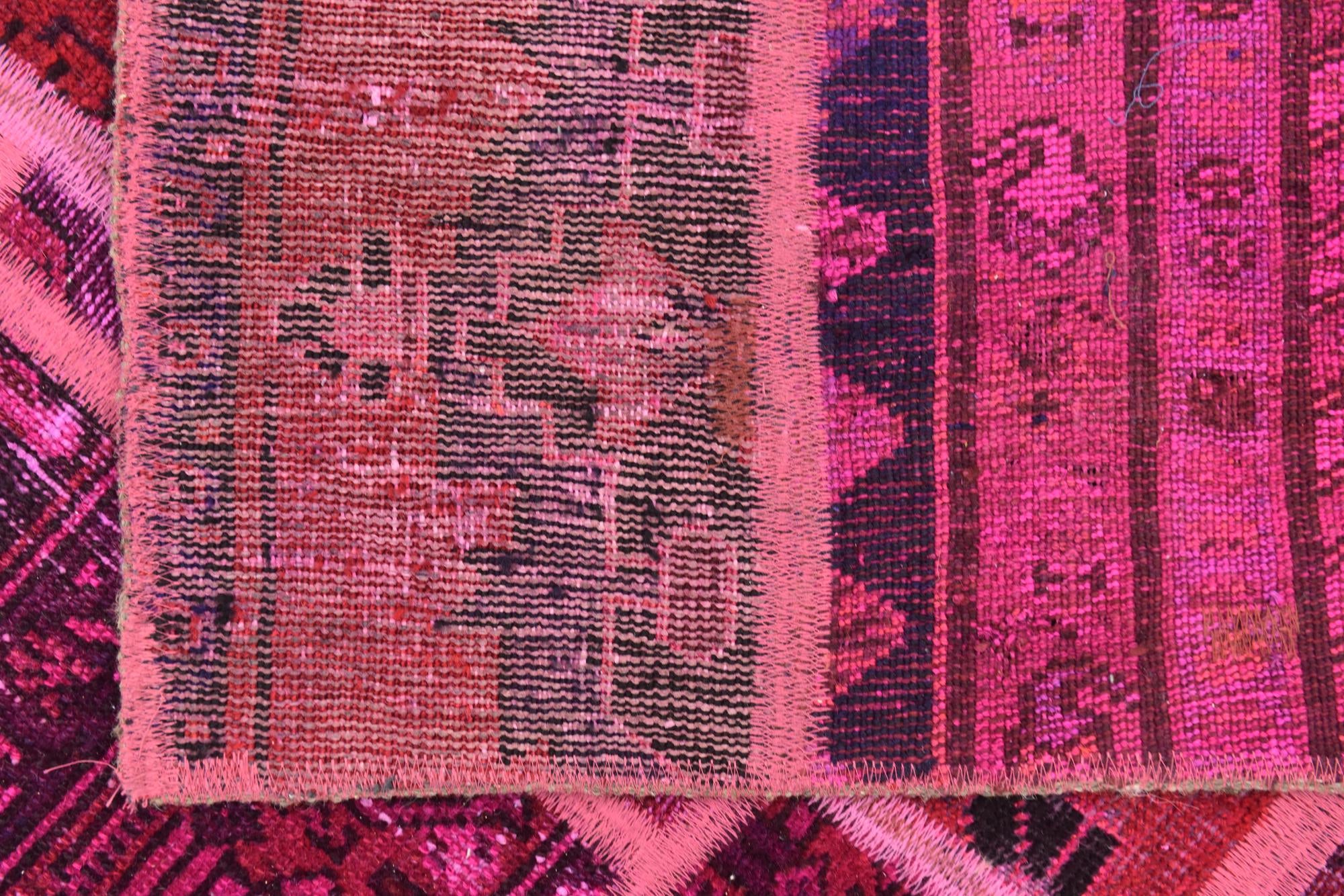 5' 8 x 7' 6 Hand Knotted Ultra Vintage Persian Wool Rug