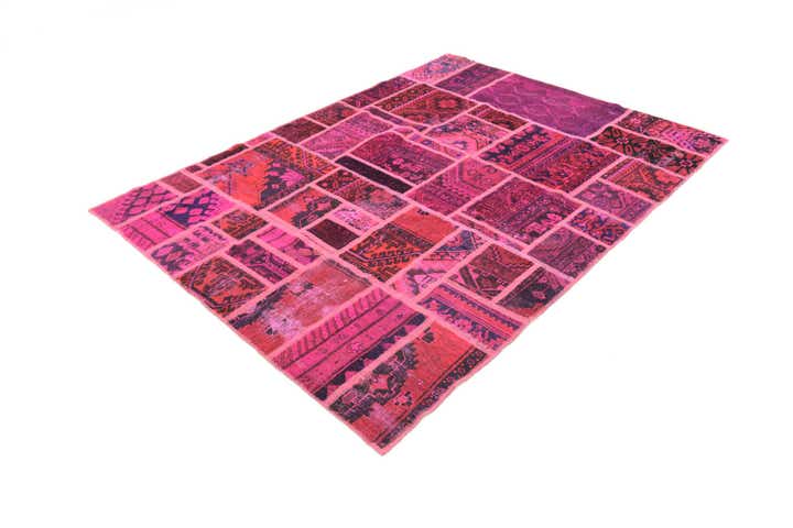 5' 8 x 7' 6 Hand Knotted Ultra Vintage Persian Wool Rug