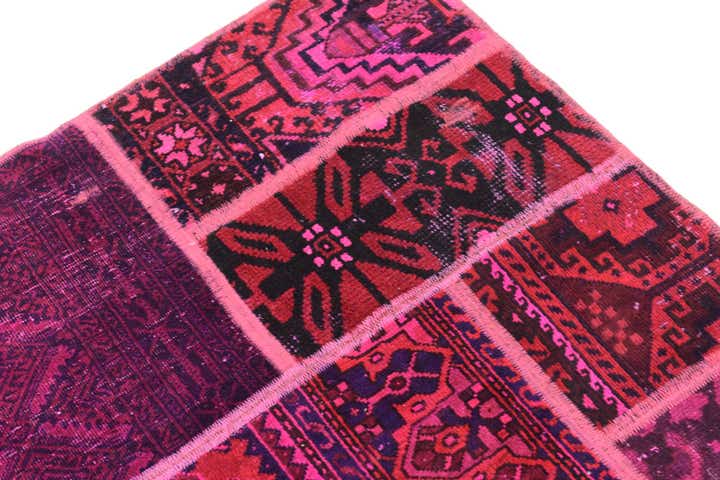 5' 8 x 7' 6 Hand Knotted Ultra Vintage Persian Wool Rug