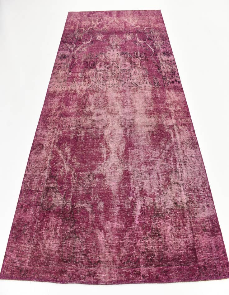 Detail image of 6' 4 x 9' 3 Hand Knotted Ultra Vintage Persian Wool Rug