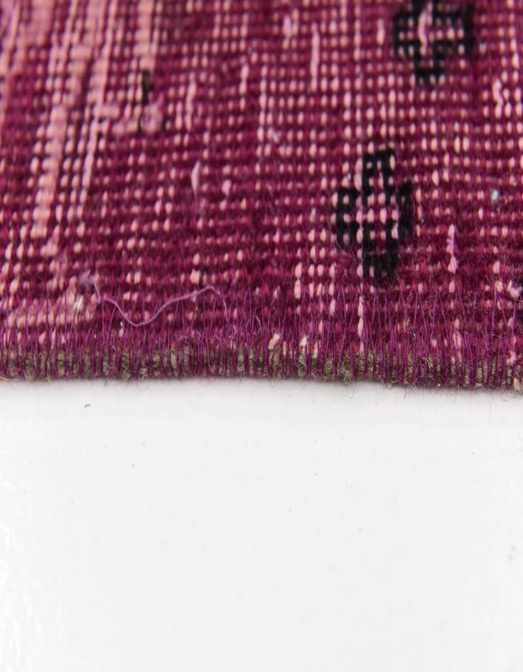 Detail image of 6' 4 x 9' 3 Hand Knotted Ultra Vintage Persian Wool Rug