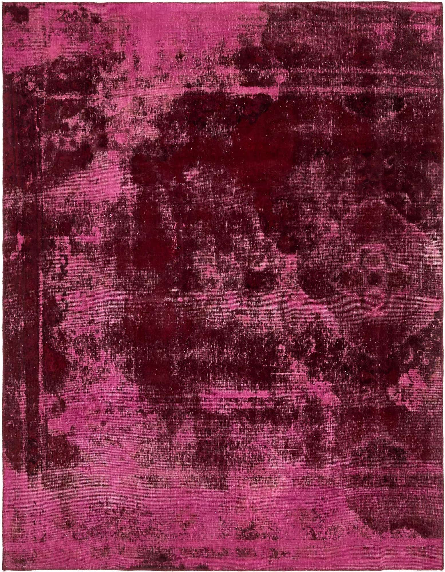 Primary image  6' 4 x 9' 3  Hand Knotted Ultra Vintage Persian Wool Rug