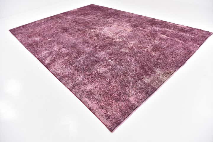 9' 6 x 13' Hand Knotted Ultra Vintage Persian Wool Rug