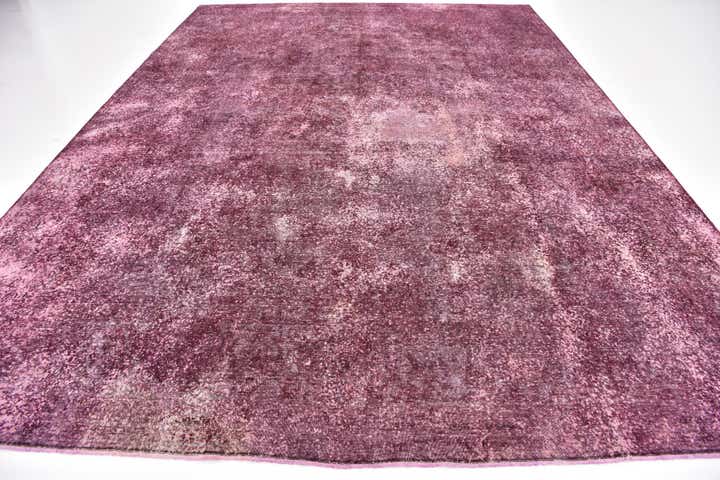 9' 6 x 13' Hand Knotted Ultra Vintage Persian Wool Rug