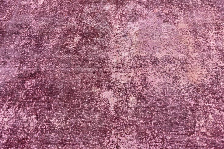 Detail image of 9' 6 x 13' Hand Knotted Ultra Vintage Persian Wool Rug