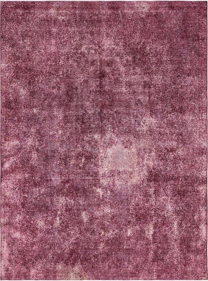 9' 6 x 13' Hand Knotted Ultra Vintage Persian Wool Rug
