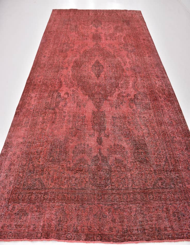 Detail image of 9' 3 x 13' Hand Knotted Ultra Vintage Persian Wool Rug