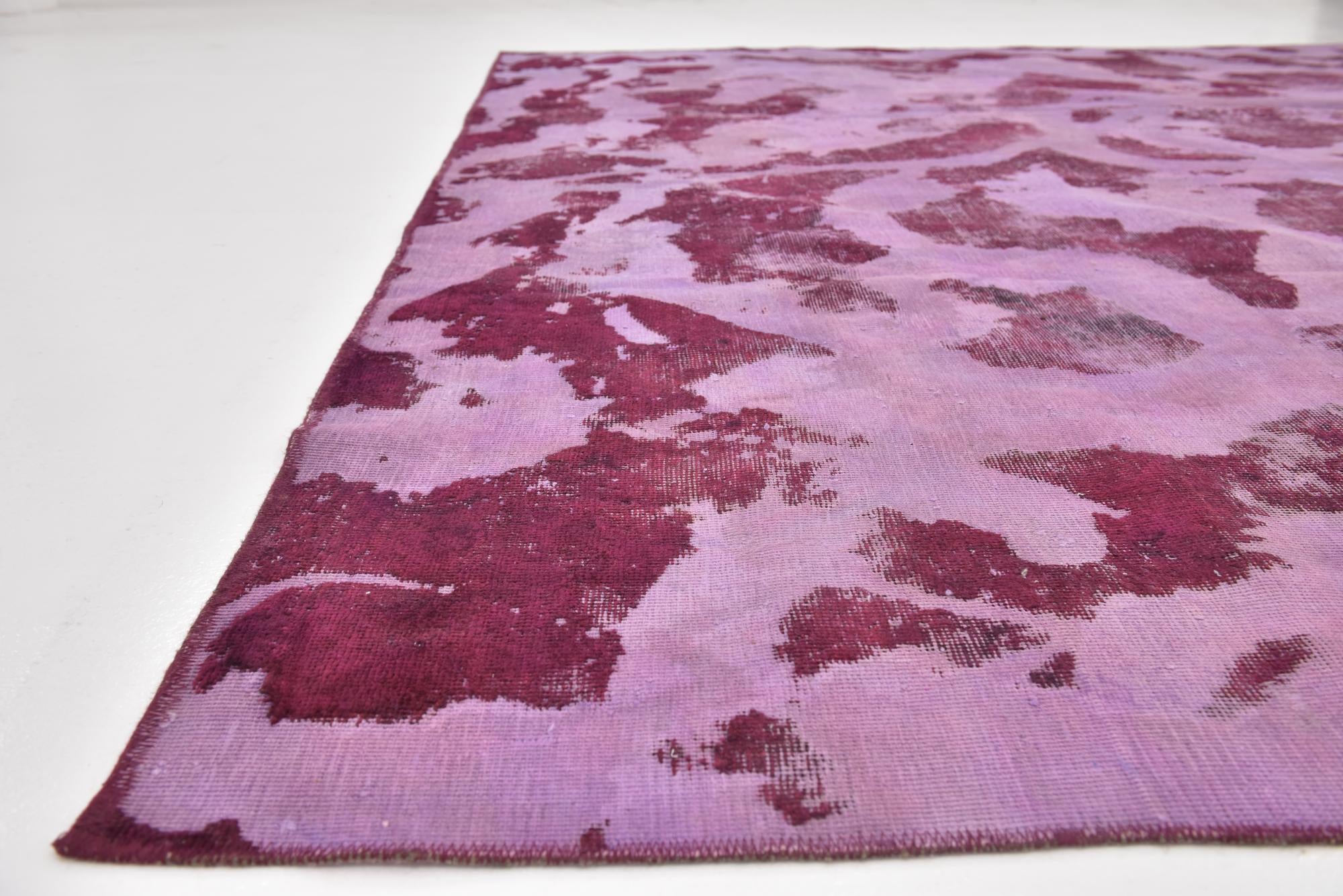 9' 2 x 12' Hand Knotted Ultra Vintage Persian Wool Rug