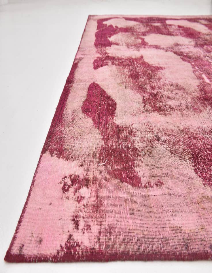 Detail image of 8' 10 x 11' 9  Hand Knotted Ultra Vintage Persian Wool Rug