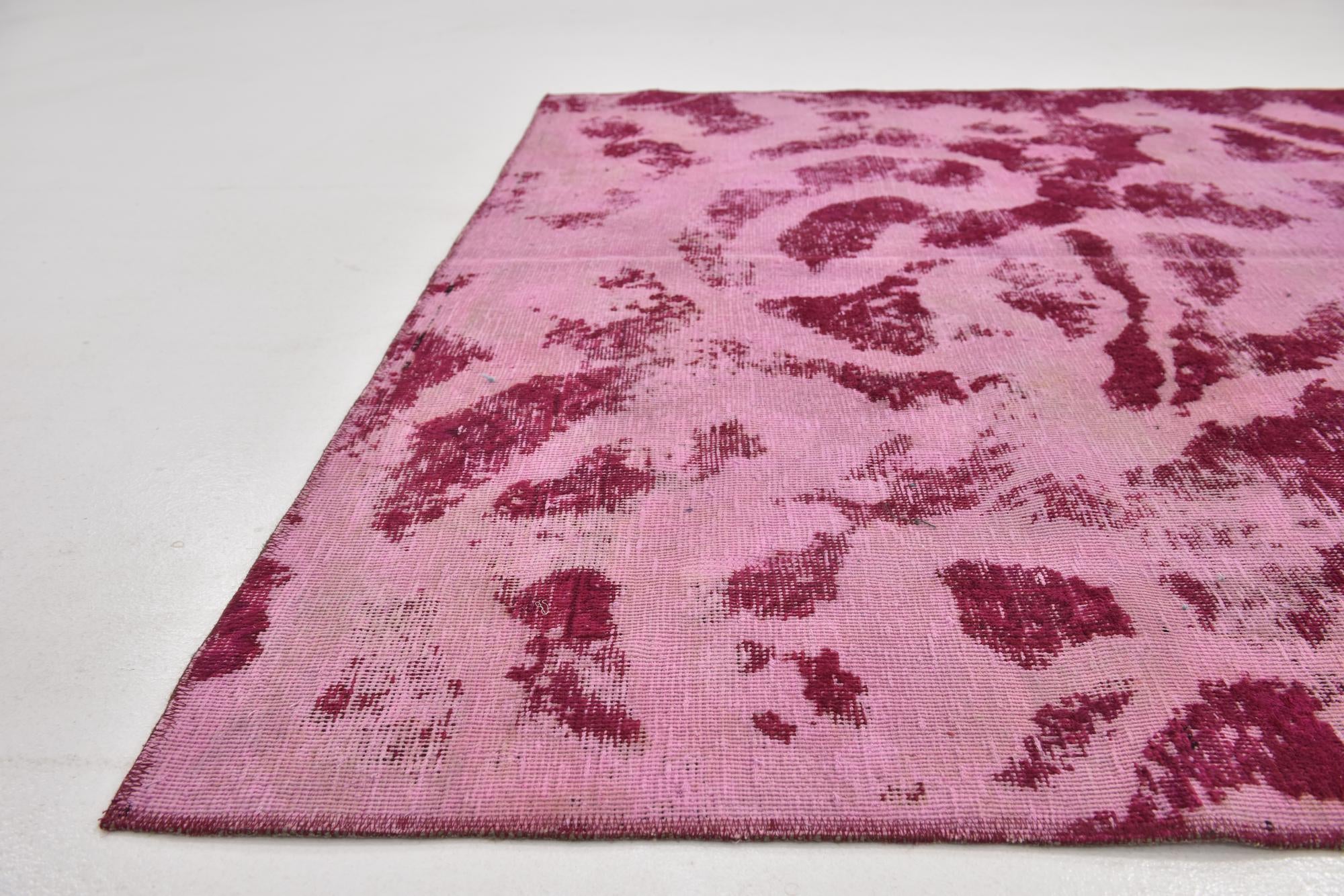 6' x 8' 8 Hand Knotted Ultra Vintage Persian Wool Rug