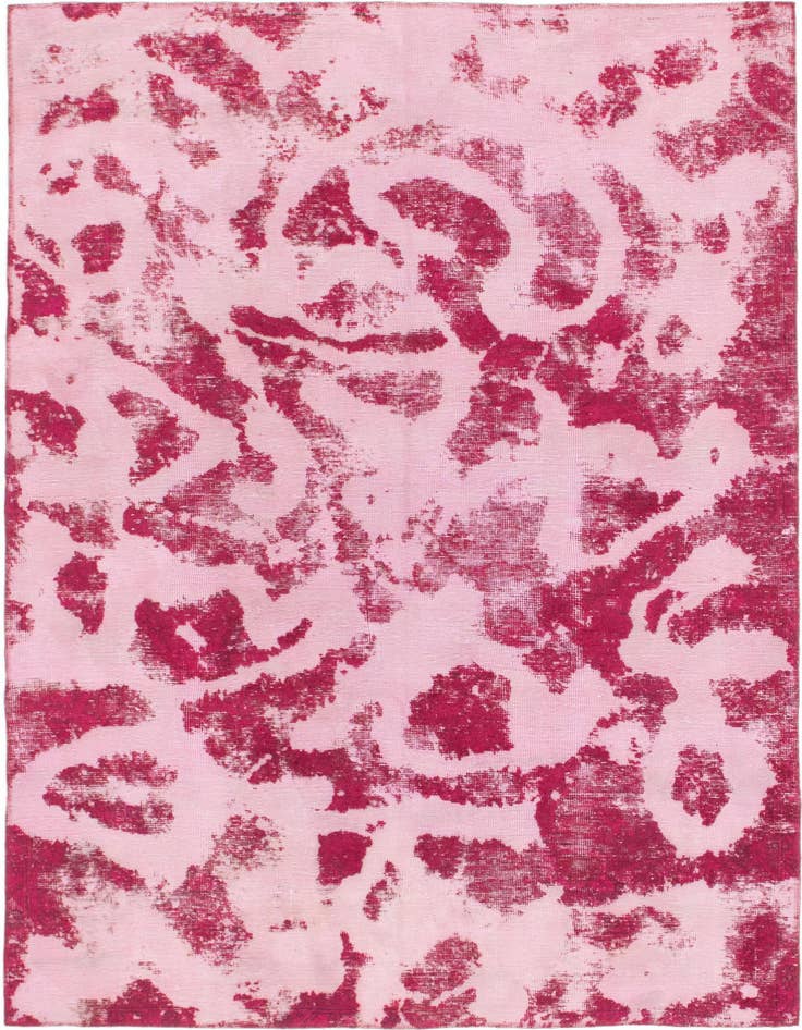 Detail image of 6' x 8' 8 Hand Knotted Ultra Vintage Persian Wool Rug
