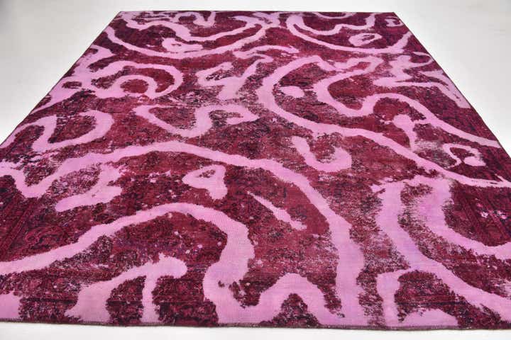 9' 2 x 11' 2 Hand Knotted Ultra Vintage Persian Wool Rug