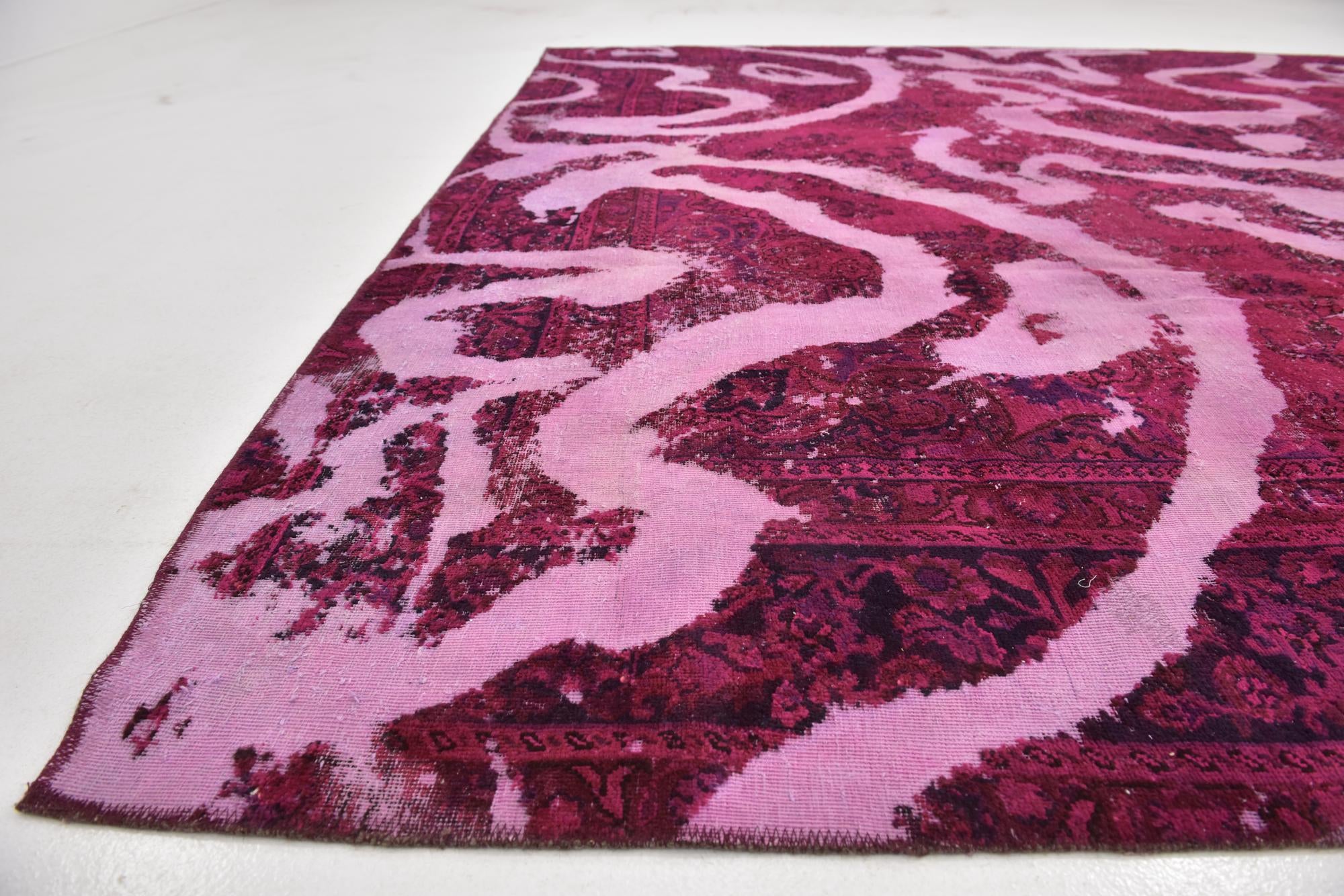 9' 2 x 11' 2 Hand Knotted Ultra Vintage Persian Wool Rug