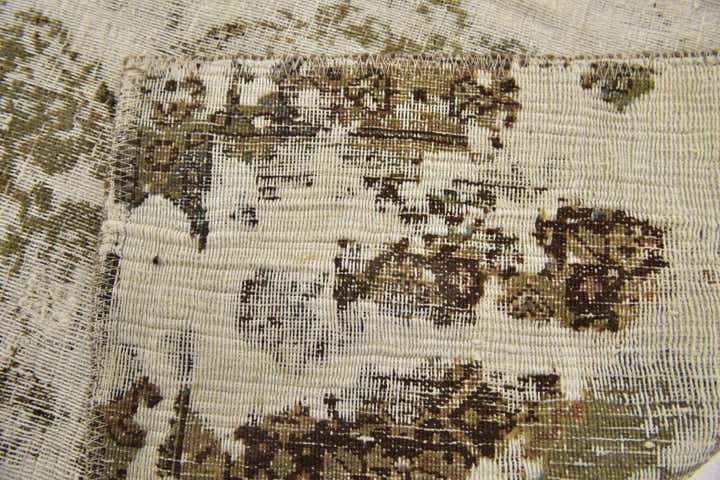 2' 6 x 4' 8 Hand Knotted Ultra Vintage Persian Wool Rug